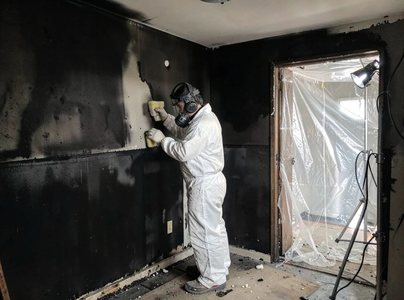 Fire Damage Restoration company in Warbranch, KY